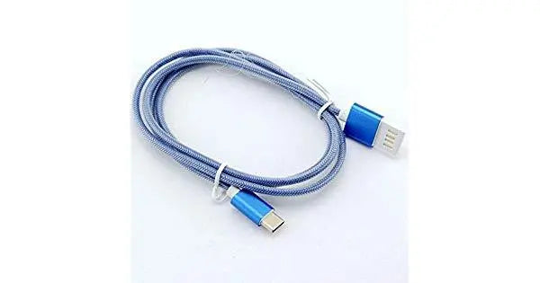 1m USB 2.0 Type C Cable A Male to C Male Data Coverter Macbook LE TV1 LE TV Pro Max NOKIA N1 Blue - eBuy UAE